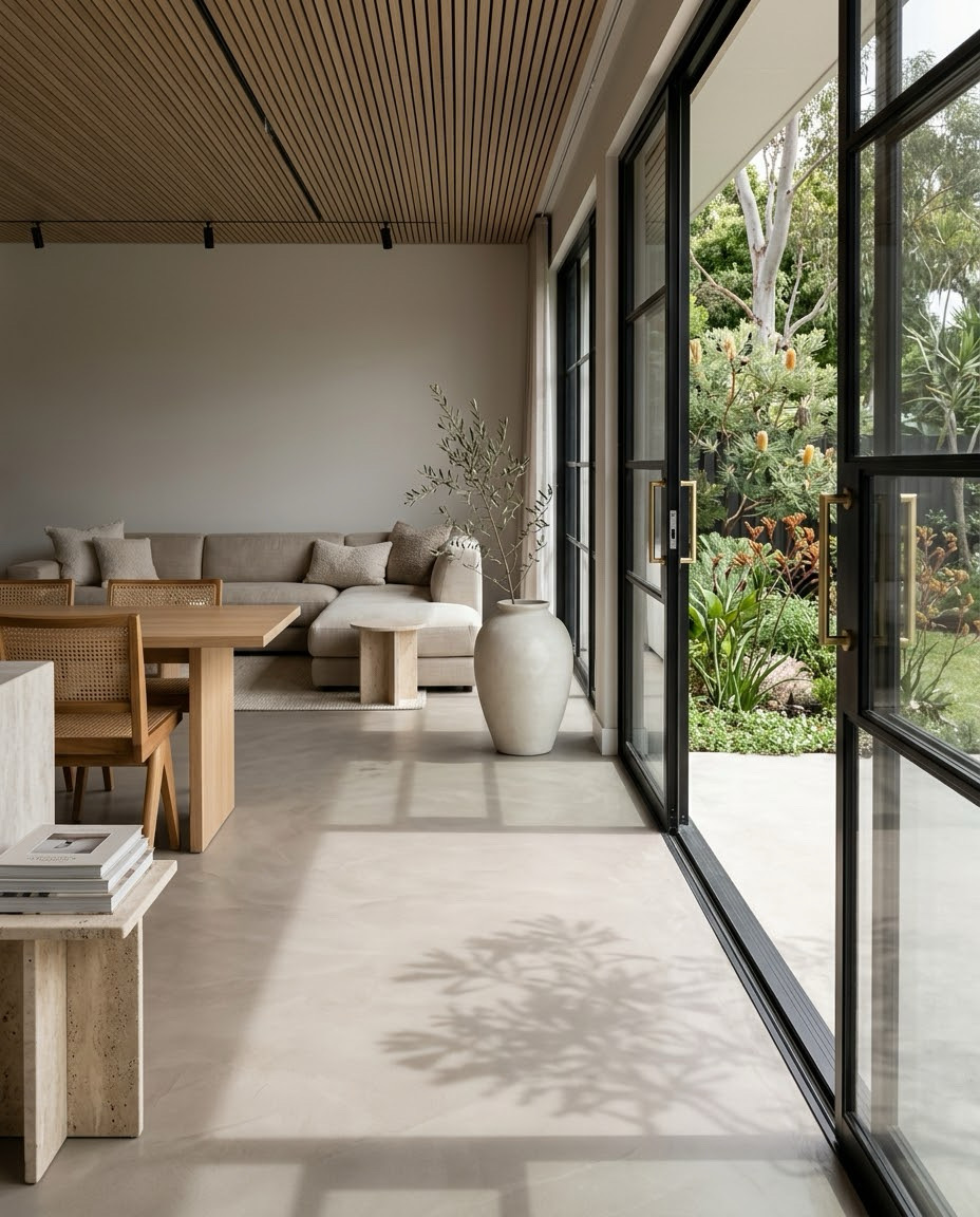 Seamless Floor — Living & Dining